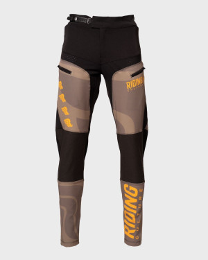 RIDING CULTURE - SENDER PANTS 3.1 GREEN/YELLOW VINTAGE