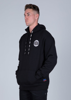 UNIT - SPOKE HOODIE BLACK