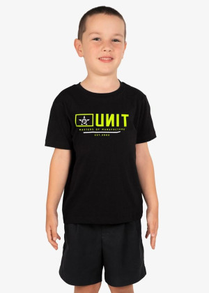 UNIT - GRITT YOUTH TEE BLACK