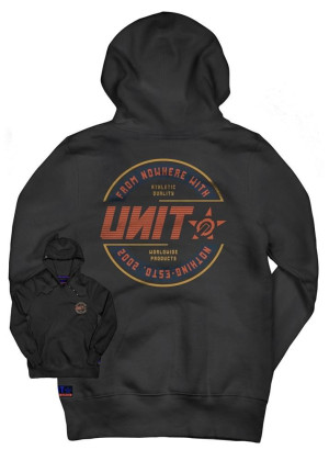 UNIT - BLAZE HOODIE BLACK