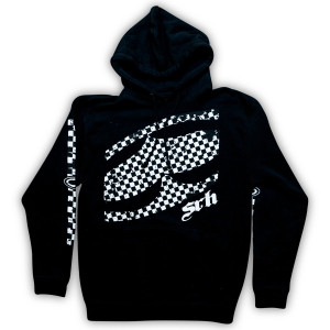 SRH - CHECKED OUT HOODIE BLACK