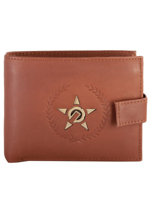 UNIT - CONTENDER LEATHER WALLET BROWN