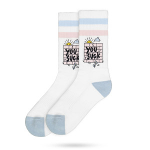 AMERICAN SOCKS - YOU SUCK MID HIGH