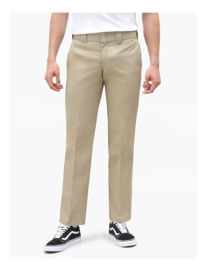 DICKIES - SLIM STRAIGHT WORK PANT KHAKI