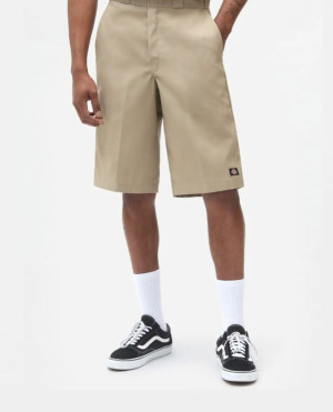 DICKIES - 13 INCH MULTI POCKET WORK SHORT KHAKI