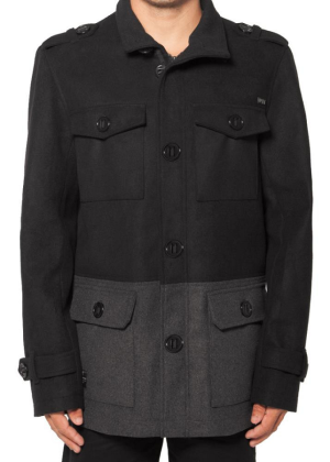 UNIT - PRINCIPLE PEACOAT GREY MARLE