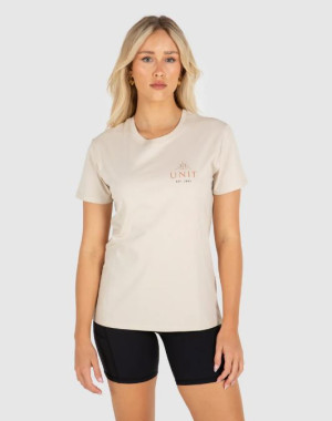 UNIT - WILD & FREE LADIES TEE CEMENT