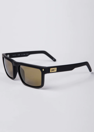 UNIT - PRIMER SUNGLASSES MATTE BLACK GOLD POLARISED