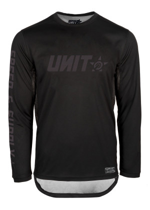 UNIT - FUSION MX JERSEY BLACK