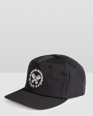 UNIT - NASH SNAPBACK CAP BLACK
