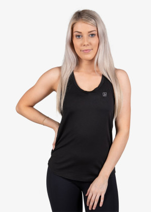 UNIT - PRO FLEX LADIES SINGLET BLACK