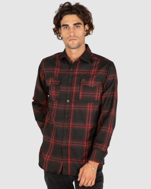 UNIT - NEWTOWN FLANNEL RED