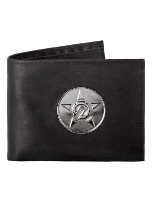 UNIT - CONTURE LEATHER WALLET BLACK