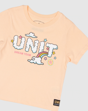 UNIT - DREAM TEAM KIDS TEE PEACH