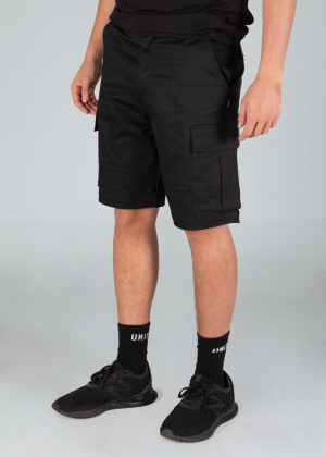 UNIT - BROADCAST WALKSHORTS BLACK