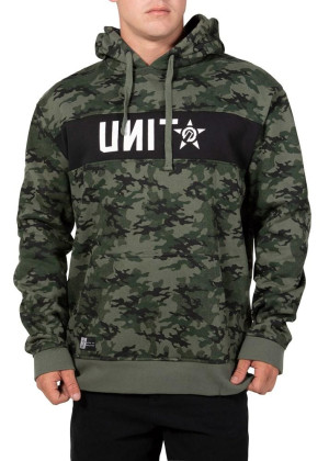 UNIT - TREK HOODY CAMO L