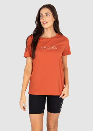 UNIT - REGIONAL LADIES TEE CARAMEL