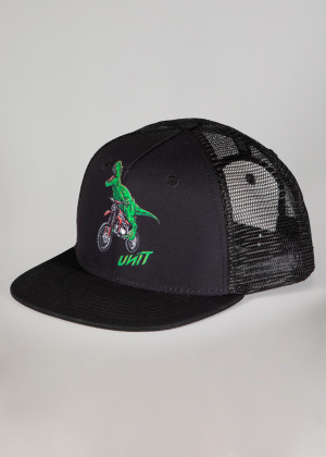 UNIT - T-REX TRUCKER CAP BLACK