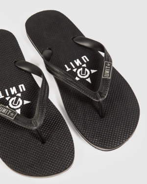 UNIT - FIXED FLIP FLOPS BLACK