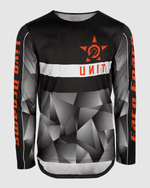 UNIT - FACE FEAR MX JERSEY BLACK