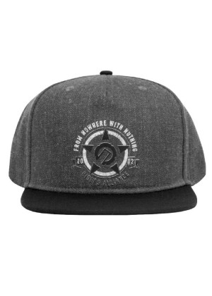 UNIT - SALVAGE SNAPBACK CAP CHARCOAL