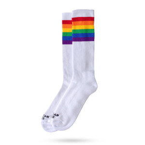 AMERICAN SOCKS - RAINBOW PRIDE MID HIGH ONE SIZE